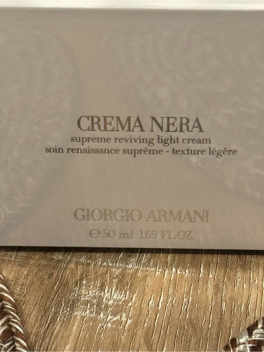 Giorgio Armani Crema Nera Supreme Reviving Light Cream